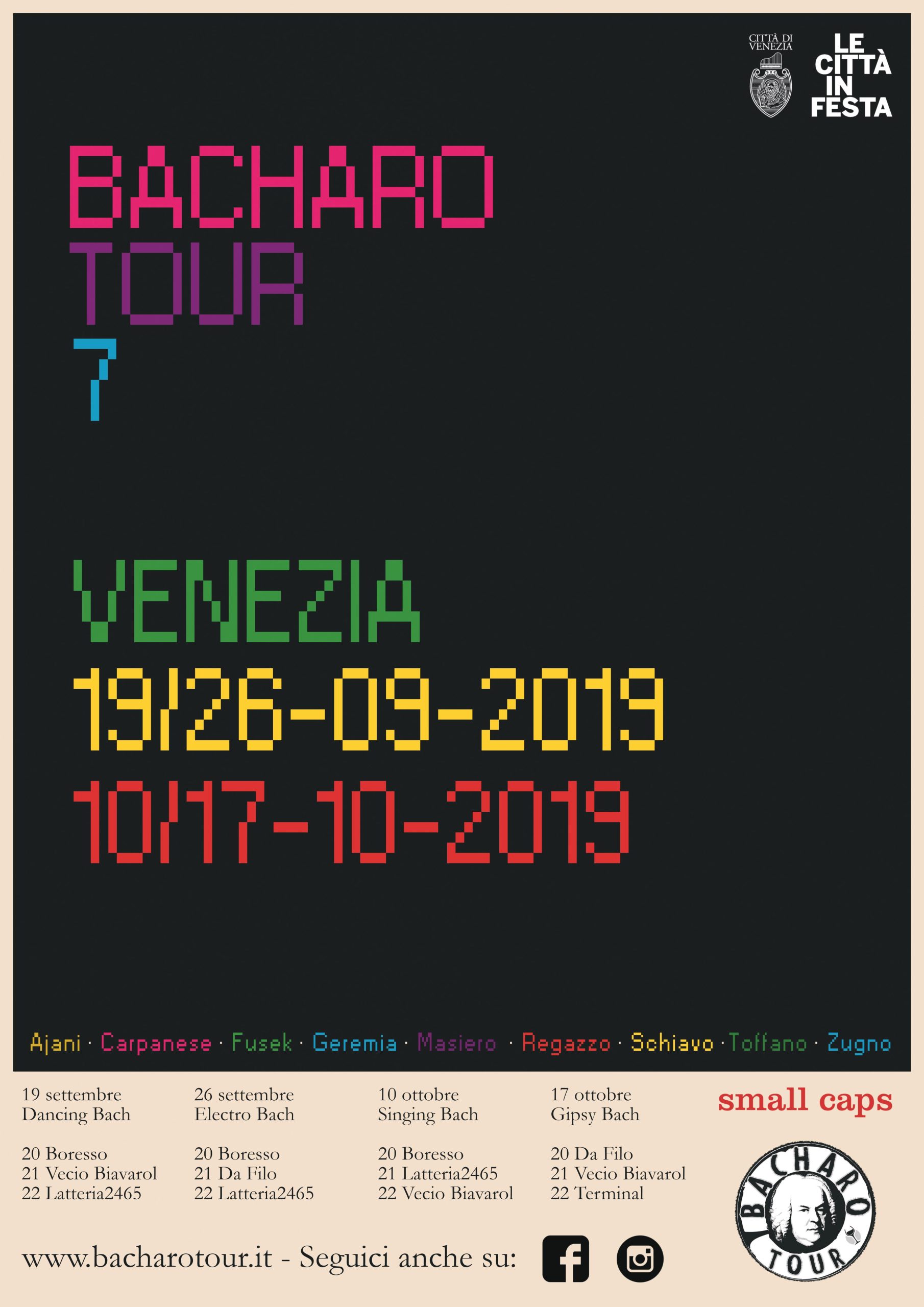 Bacharo Tour 7, locandina