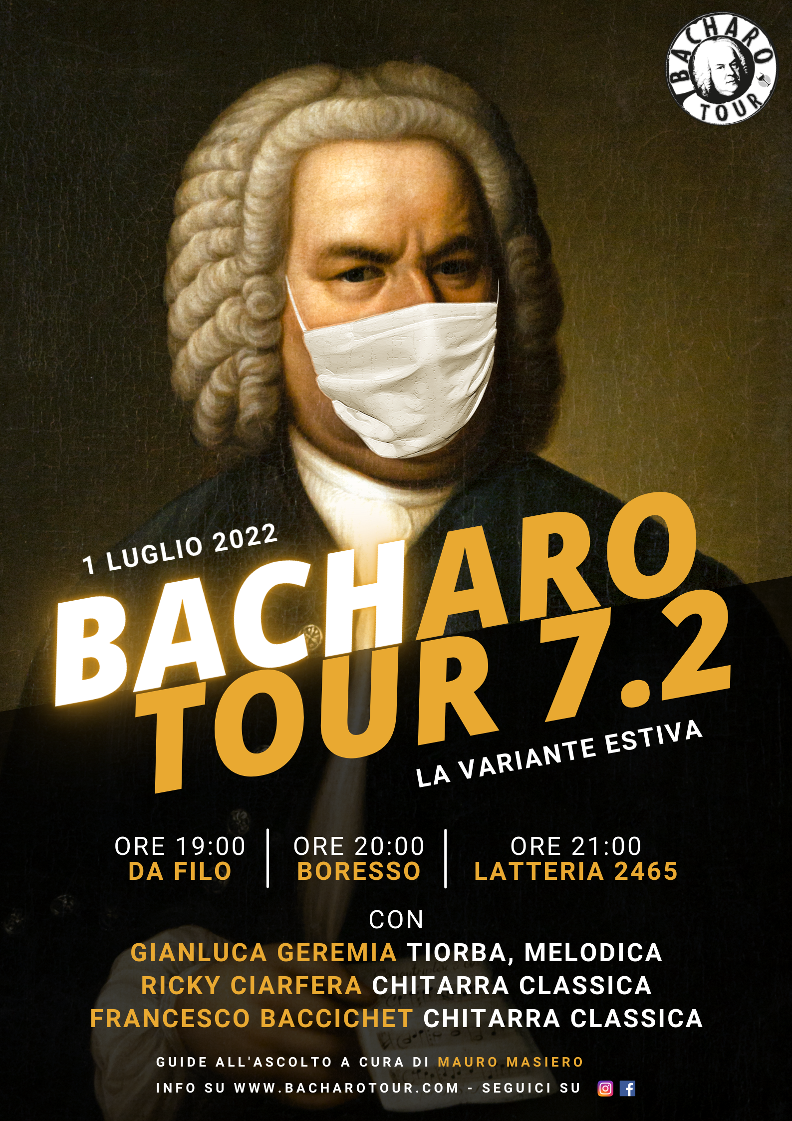 bacharo tour 7.2 locandina